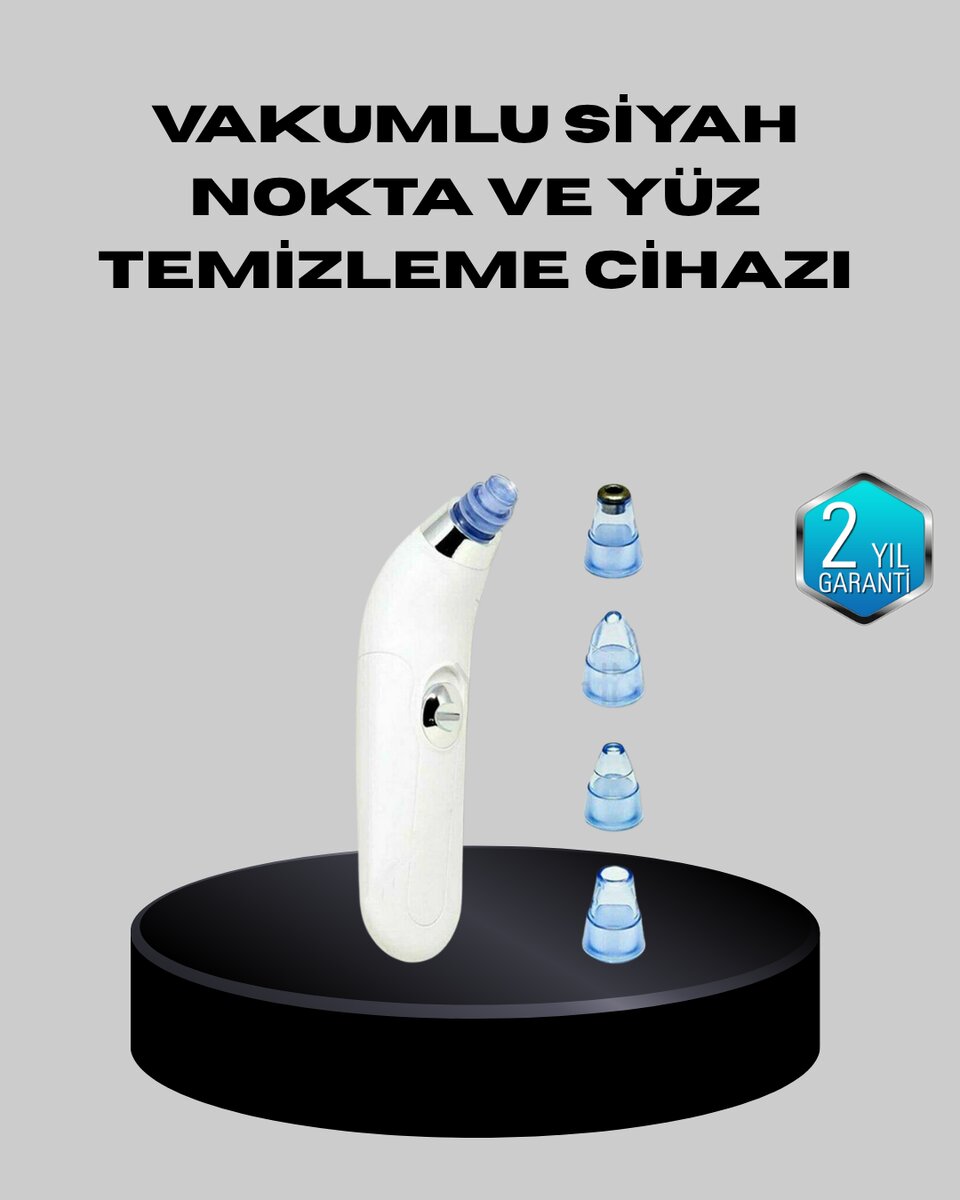 5 Kademeli Vakumlu Gözenek Temizleyici – Su Geçirmez ve Taşınabilir Siyah Nokta Cihazı 1 5 Kademeli Vakumlu Gözenek Temizleyici – Su Geçirmez ve Taşınabilir Siyah Nokta Cihazı
