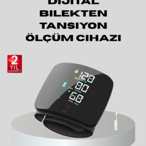 Dijital Bilek Tansiyon Aleti – Çift Kullanıcı Hafızalı Aritmi Uyarılı ve Otomatik Kapanmalı