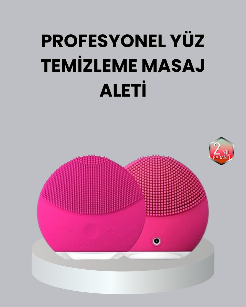 3 Fonksiyonlu Yüz Temizleme ve Masaj Cihazı – Su Geçirmez Şarjlı Ölü Deri Temizleyici ve Cilt Yenileyici 1 3 Fonksiyonlu Yüz Temizleme ve Masaj Cihazı – Su Geçirmez Şarjlı Ölü Deri Temizleyici ve Cilt Yenileyici