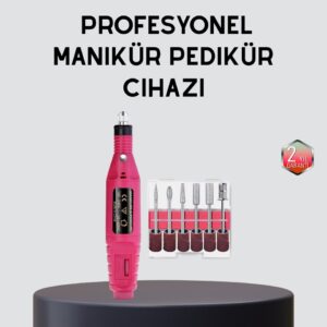 Tırnak Matkap Makinesi – Profesyonel Manikür Pedikür Cihazı, Ayarlanabilir Hız ve Sessiz Çalışma
