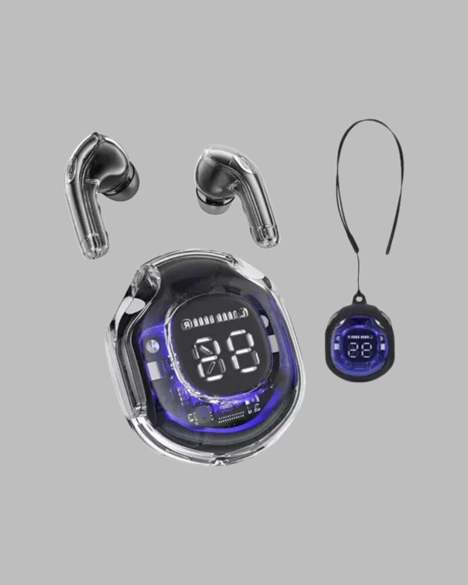 Bluetooth 5.3 Kablosuz Kulaklık 30mm Sürücü LED Ekranlı Mikrofonlu 2 Bluetooth 5.3 Kablosuz Kulaklık 30mm Sürücü LED Ekranlı Mikrofonlu - Görsel 2