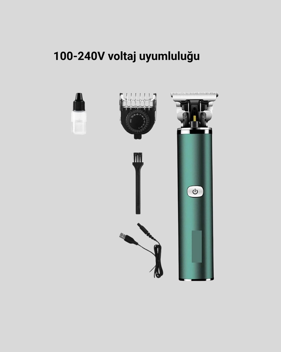 180 Dakika Kullanım Süreli Şarjlı Tıraş Makinesi – Hızlı Şarj USB Girişli Yüksek Kapasiteli 4 180 Dakika Kullanım Süreli Şarjlı Tıraş Makinesi – Hızlı Şarj USB Girişli Yüksek Kapasiteli - Görsel 4