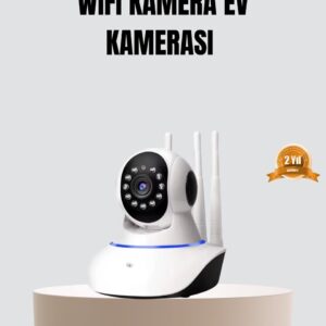 Haydiburaya 10 HD IP Kamera – Gece Görüşlü Hareket Sensörlü Mobil Takip ve Çift Yönlü Ses