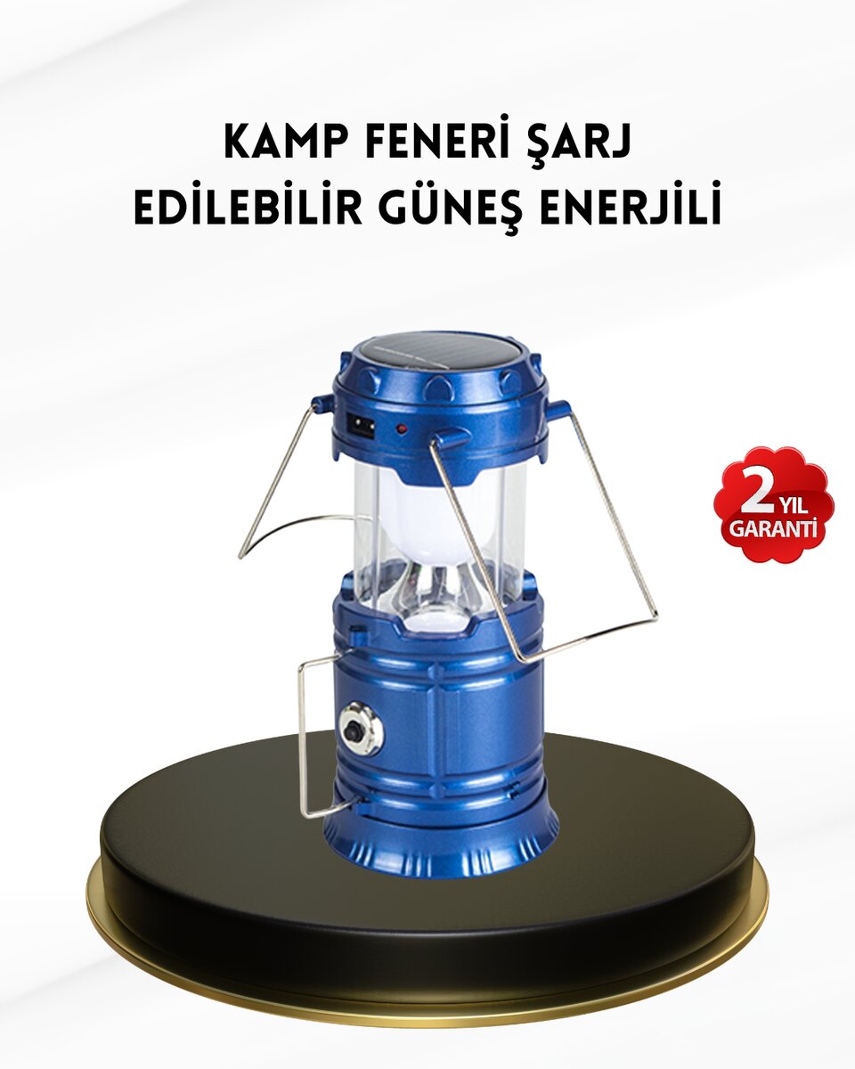 Solar Kamp Lambası Kızak Sistemli Şarjlı Taşınabilir Doğa Yürüyüşü Işığı 1 Solar Kamp Lambası Kızak Sistemli Şarjlı Taşınabilir Doğa Yürüyüşü Işığı