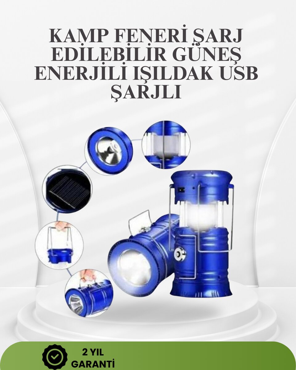 Güneş Enerjili Katlanabilir Kızaklı Kamp Feneri – USB Şarjlı, Çok Yönlü ve Dayanıklı Tasarım 1 Güneş Enerjili Katlanabilir Kızaklı Kamp Feneri – USB Şarjlı, Çok Yönlü ve Dayanıklı Tasarım