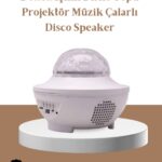 Müzik Ritimli Işık Değişimi & Dönen Dalga Efekti – Galaxy Projektör