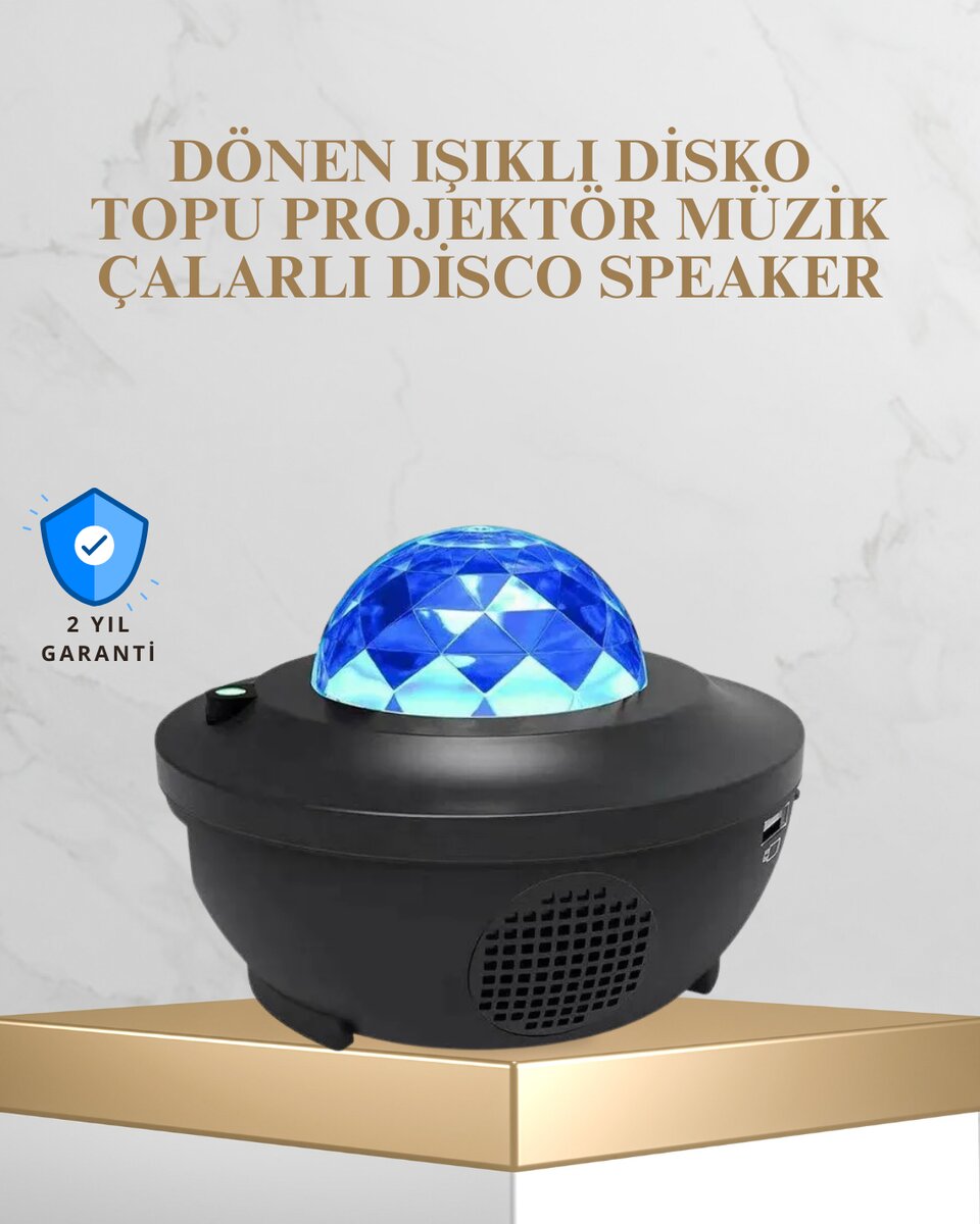 Bluetooth & USB Müzik Çalar Gece Lambası – 50 m² Kapsama Uzaktan Kumanda 1 Bluetooth & USB Müzik Çalar Gece Lambası – 50 m² Kapsama Uzaktan Kumanda
