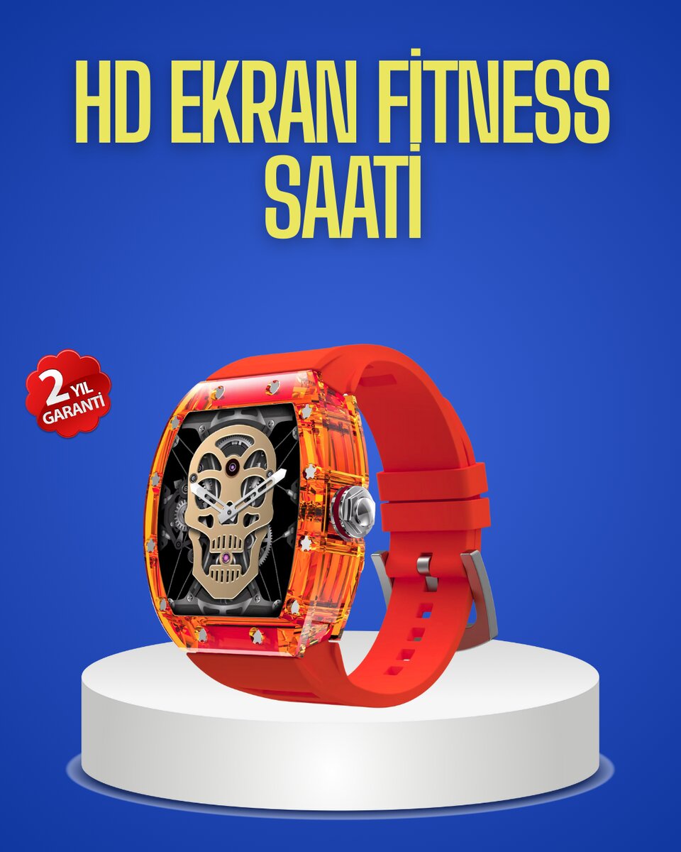 Şeffaf Tasarımlı Akıllı Saat Dokunmatik Ekranlı 1 Şeffaf Tasarımlı Akıllı Saat Dokunmatik Ekranlı