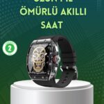 Bluetooth Arama Destekli Akıllı Saat Çok Fonksiyonlu