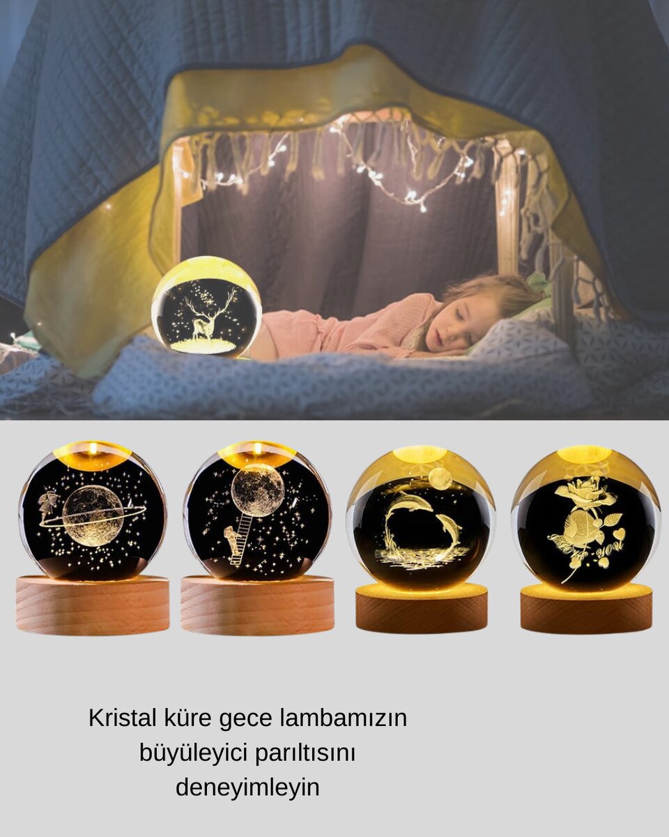 LED Işıklı Yunus Küre Ahşap Standlı Modern Dekoratif Aksesuar 3 LED Işıklı Yunus Küre Ahşap Standlı Modern Dekoratif Aksesuar - Görsel 3