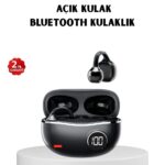 Kablosuz Açık Kulak Kulaklık Bluetooth 5.4 Type-C Hızlı Şarj 30 Saat