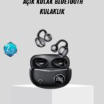 Açık Kulak Bluetooth Kulaklık 5.4 APTX Destekli Ergonomik Tasarım
