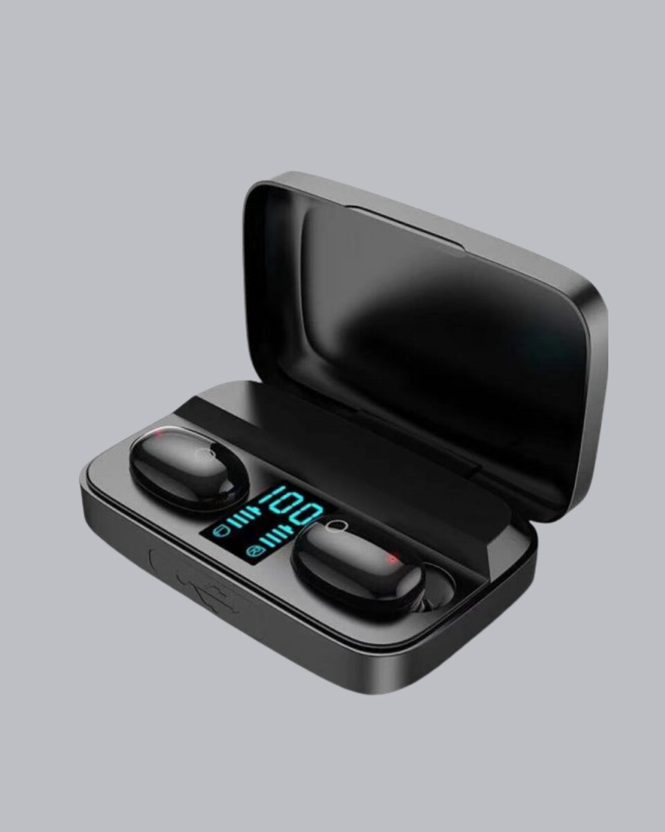 TWS Bluetooth Kulaklık 1800mAh Şarj Kutulu Dijital Ekranlı 2 TWS Bluetooth Kulaklık 1800mAh Şarj Kutulu Dijital Ekranlı - Görsel 2