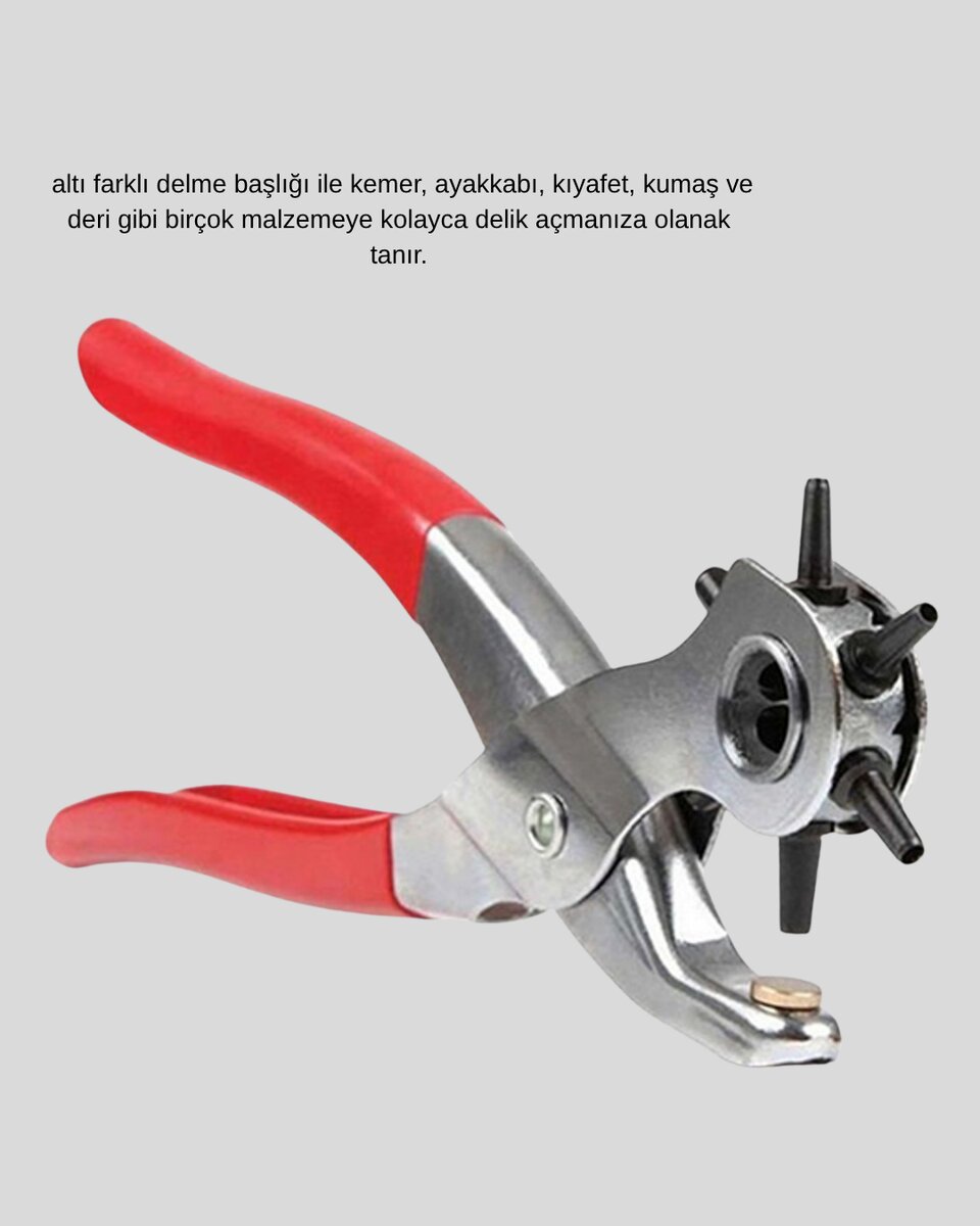 Çok Fonksiyonlu Delik Açma Pensesi 2mm–4.5mm Ayarlı Metal Gövdeli 2 Çok Fonksiyonlu Delik Açma Pensesi 2mm–4.5mm Ayarlı Metal Gövdeli - Görsel 2