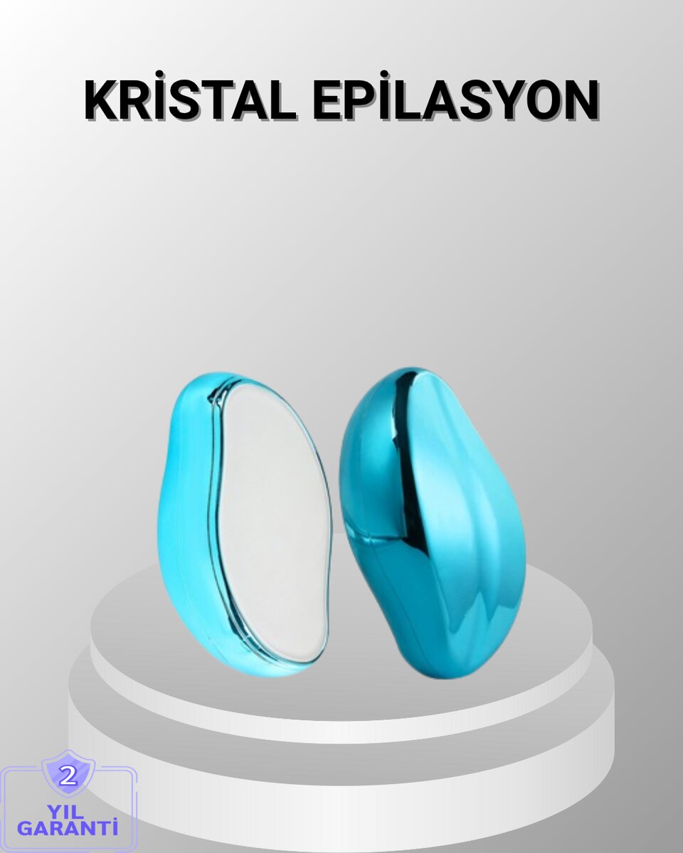 Kristal Epilatör Tüy Alma Aparatı Topuk ve Ölü Deri İçin Uygun 1 Kristal Epilatör Tüy Alma Aparatı Topuk ve Ölü Deri İçin Uygun