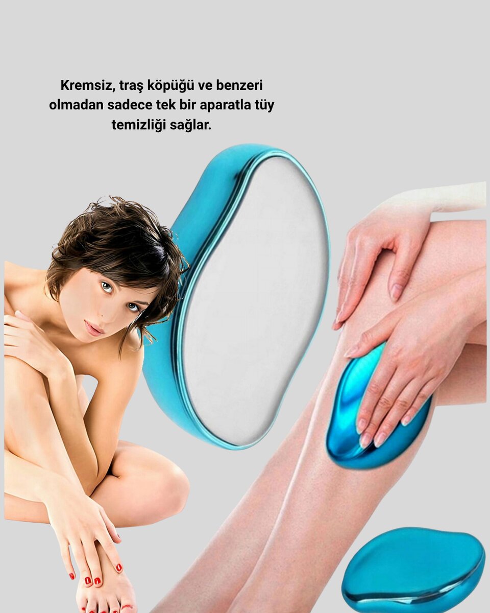 Kristal Tüy Temizleme Cihazı Yüz Kol Bacak Uyumlu Taşınabilir 3 Kristal Tüy Temizleme Cihazı Yüz Kol Bacak Uyumlu Taşınabilir - Görsel 3