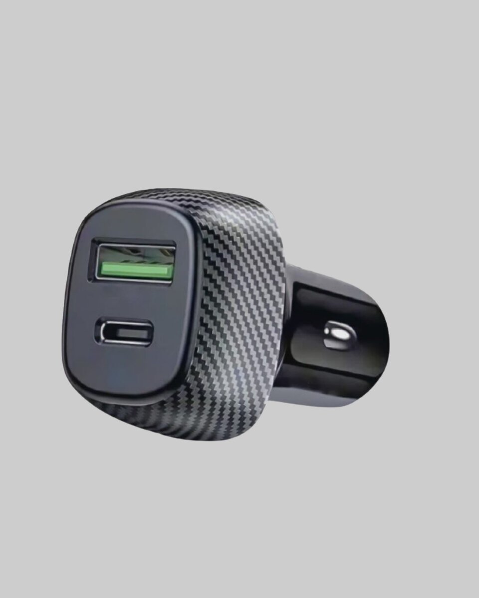 38W Araç Şarj Cihazı Type-C PD USB Hızlı Şarj Çift Port 3 38W Araç Şarj Cihazı Type-C PD USB Hızlı Şarj Çift Port - Görsel 3