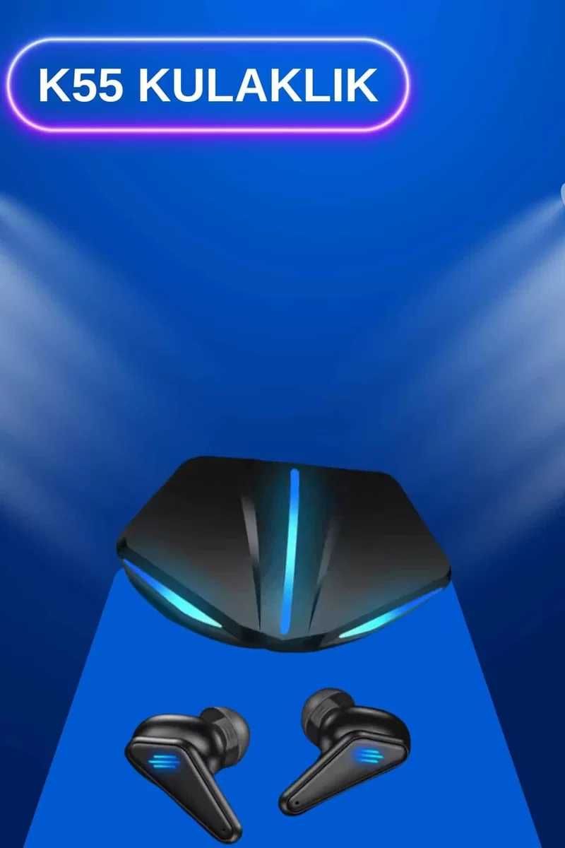 Kadınlar İçin Dokunmatik Ekran Akıllı Saat ve Gamer Kablosuz Bluetooth Kulaklık ANC Özelliği 2 Kadınlar İçin Dokunmatik Ekran Akıllı Saat ve Gamer Kablosuz Bluetooth Kulaklık ANC Özelliği - Görsel 2