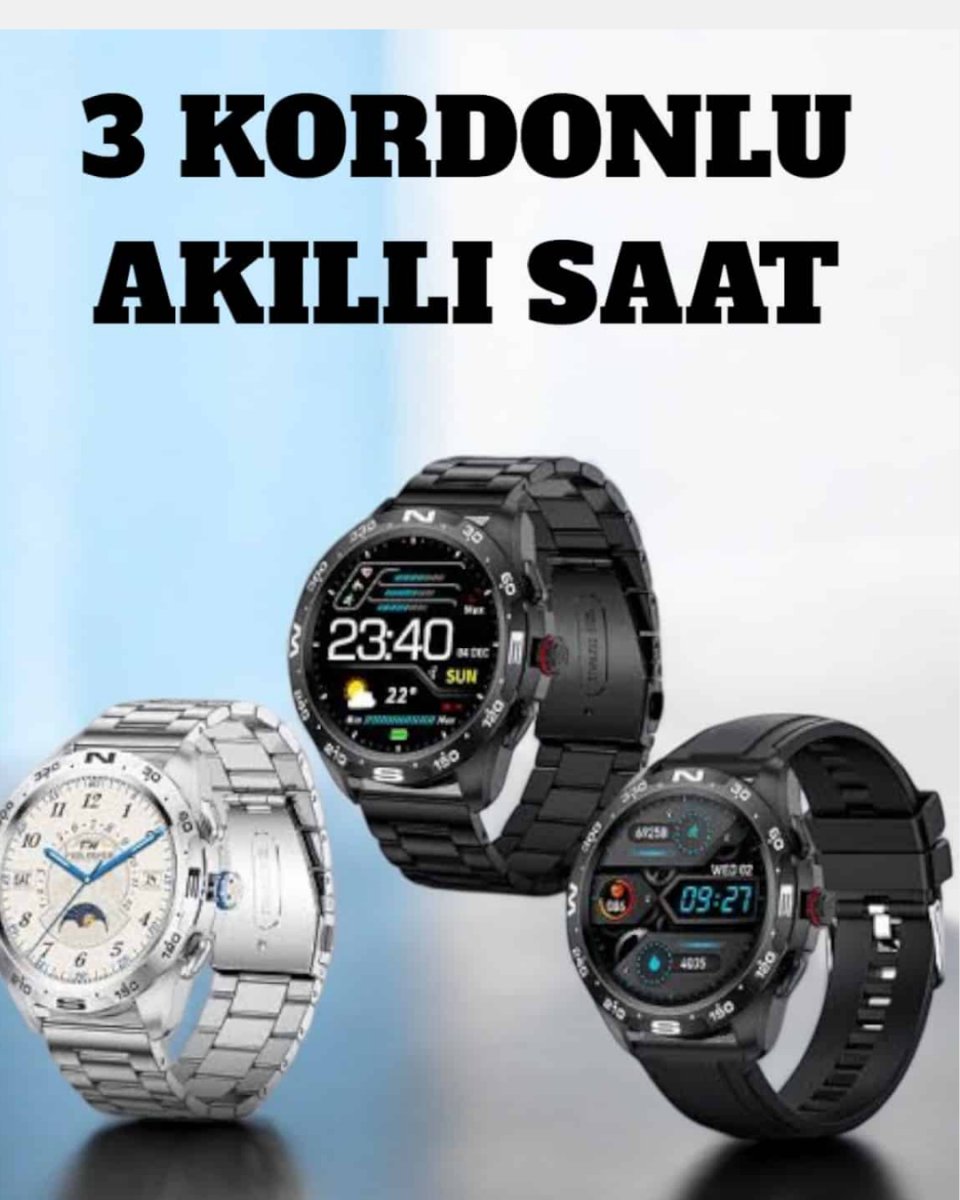 Akıllı Saat Arama Cevaplayan Titreşim Özelliğiyle Bildirim Görebilen 1 Akıllı Saat Arama Cevaplayan Titreşim Özelliğiyle Bildirim Görebilen