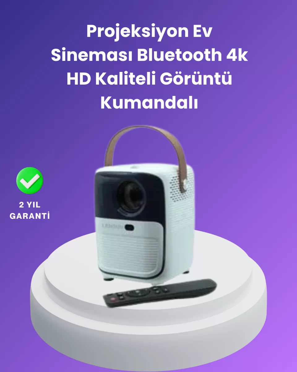 Çoklu Giriş Destekli Projektör – HDMI USB ve Kulaklık Bağlantı Seçenekleriyle Geniş Uyumluluk 1 Çoklu Giriş Destekli Projektör – HDMI USB ve Kulaklık Bağlantı Seçenekleriyle Geniş Uyumluluk