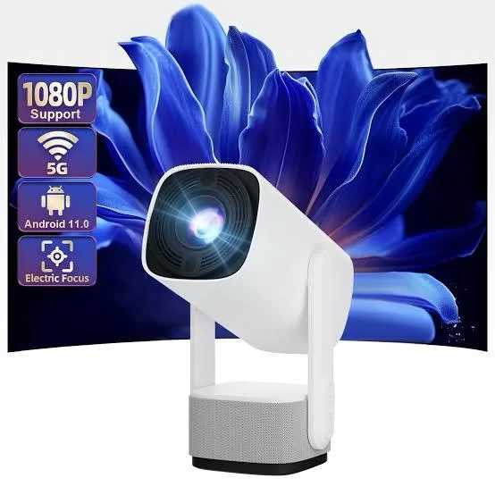 Akıllı Projeksiyon Powerbankli Taşınabilir Sinema Projektörü 4k HD Kaliteli 4 Akıllı Projeksiyon Powerbankli Taşınabilir Sinema Projektörü 4k HD Kaliteli - Görsel 4