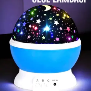 Yıldızlı Gökyüzü Projeksiyon Gece Lambası Hareketli Işık Şovu