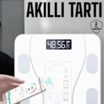 Tartı Baskül Dijital Elektronik Tartı Vücut Analiz Wifi Akıllı Yağ Ölçer