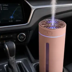Kablosuz Aroma Difüzörü RGB Led Işıklı Sessiz Hava Nemlendirici
