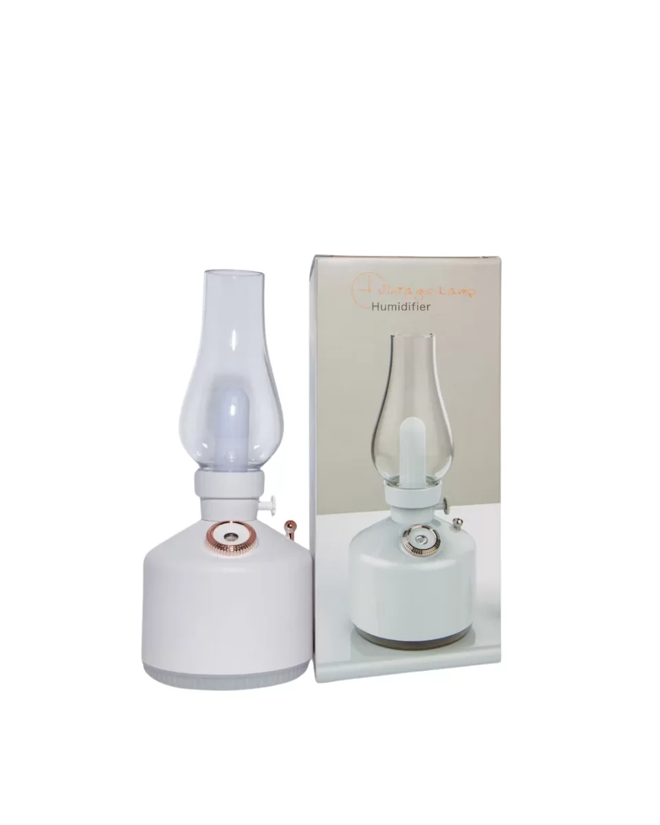 LED Işıklı Vintage Hava Nemlendirici Aromaterapi Difüzörü USB Şarjlı 2 LED Işıklı Vintage Hava Nemlendirici Aromaterapi Difüzörü USB Şarjlı - Görsel 2