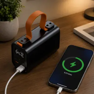 50000 mAh Powerbank Süper Hızlı Şarj LED Göstergeli Taşınabilir Şarj Cihazı