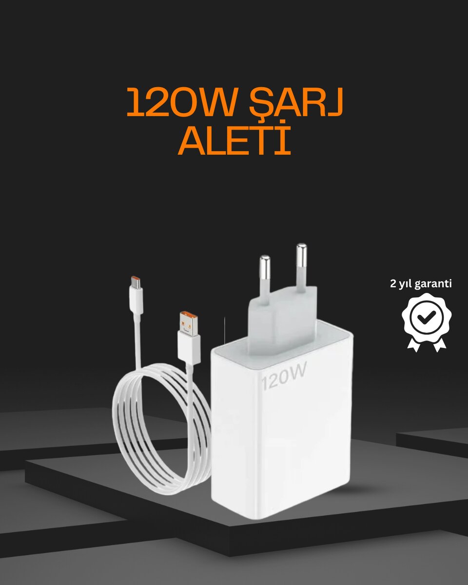 120 Watt Type C Şarj Başlığı Poco X3 X4 X5 Pro Uyumlu 1 120 Watt Type C Şarj Başlığı Poco X3 X4 X5 Pro Uyumlu