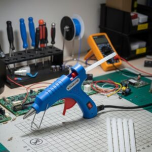 Hobi ve Tamirat İçin 20W Silikon Tabancası 7.5 mm Uyumlu 5 Adet Hediye Silikon