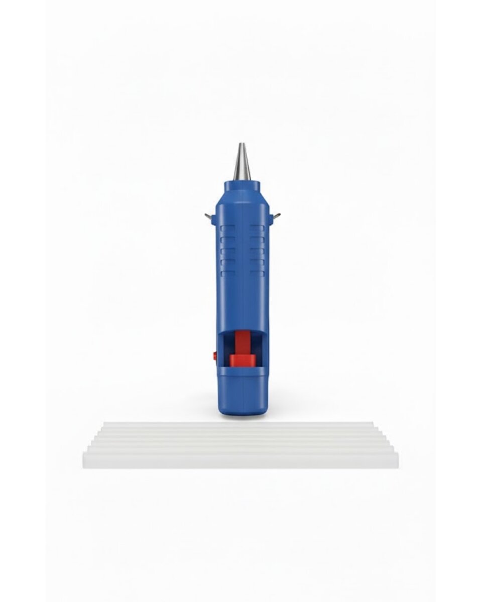 Ev ve Hobi İçin 60 W Silikon Tabancası 11 mm Uyumlu 5 Adet Hediye Silikon 2 Ev ve Hobi İçin 60 W Silikon Tabancası 11 mm Uyumlu 5 Adet Hediye Silikon - Görsel 2