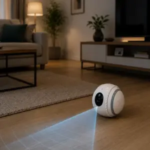 AI Destekli Akıllı Güvenlik Kamerası Çift Yönlü Ses ve Gece Görüşlü