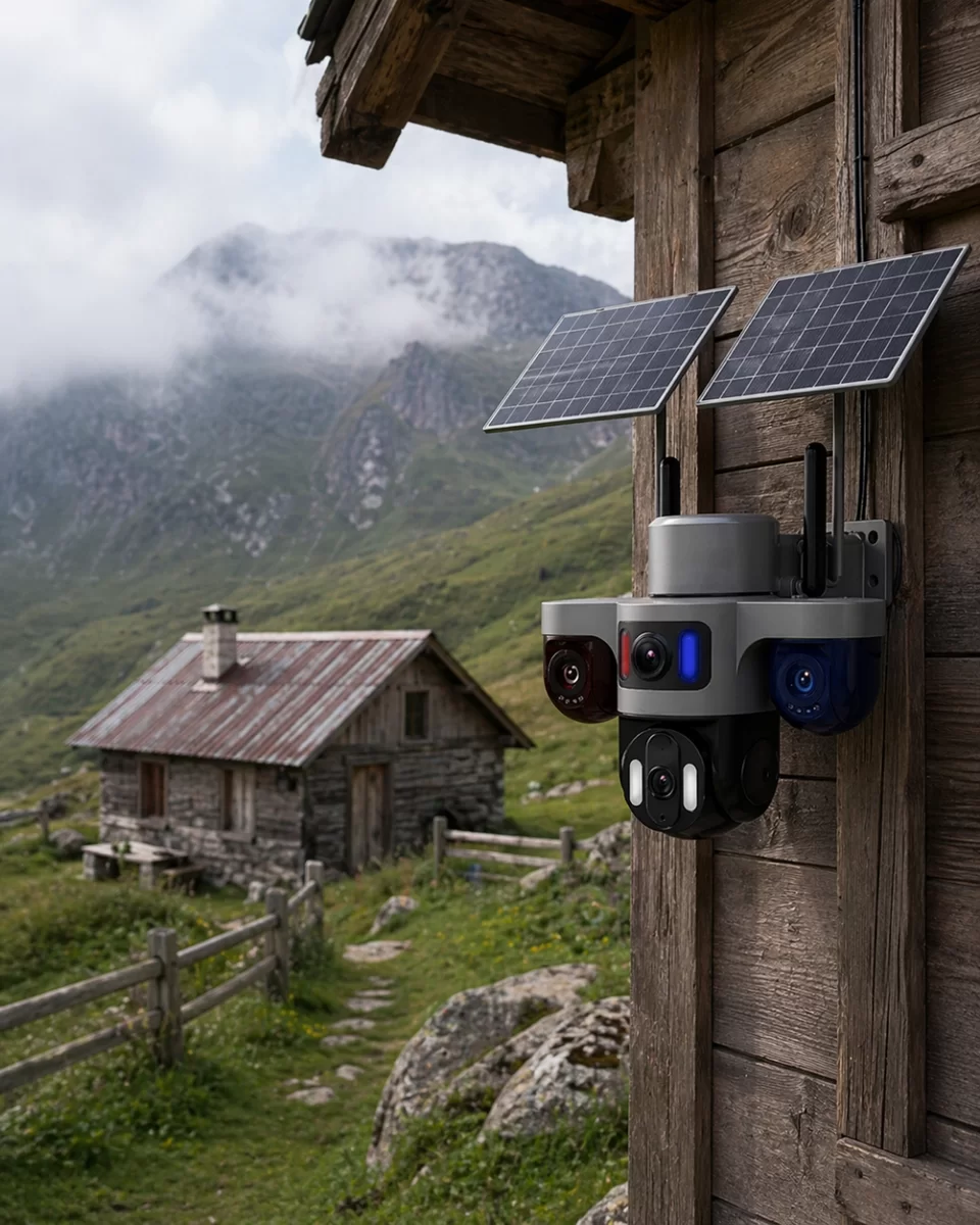 Güneş Enerjili Çiftlik Kamerası 3 Lensli 9MP Solar Kamera 2 Yıl Garantili 1 Güneş Enerjili Çiftlik Kamerası 3 Lensli 9MP Solar Kamera 2 Yıl Garantili