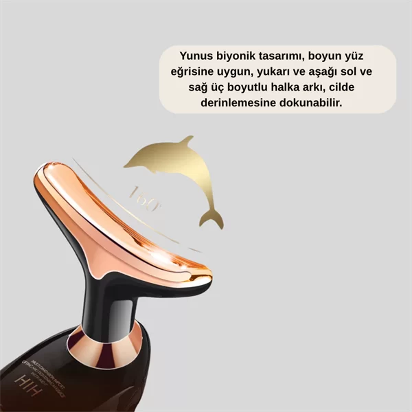 Titreşimli Yüz ve Boyun Masaj Aleti Lifting Etkili Cilt Bakım Cihazı 3 Titreşimli Yüz ve Boyun Masaj Aleti Lifting Etkili Cilt Bakım Cihazı - Görsel 3