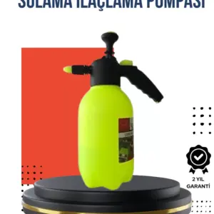 Ayarlı Nozullu 2L Basınçlı El Püskürtücü Jant Cam Temizlik Cila İçin
