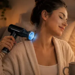 USB C Şarjlı Kas Masaj Cihazı 6 Başlıklı Sessiz Çalışma Sistemi