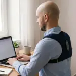 Akıllı Postür Düzeltici Masaj Kemeri Medikal Destekli