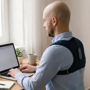 Akıllı Postür Düzeltici Masaj Kemeri Medikal Destekli