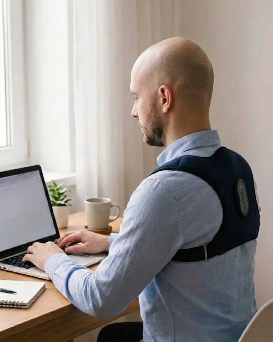 Akıllı Postür Düzeltici Masaj Kemeri Medikal Destekli 1 Akıllı Postür Düzeltici Masaj Kemeri Medikal Destekli