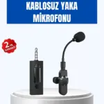Bluetooth 5.2 Destekli Gürültü Önleyici Kablosuz Mikrofon