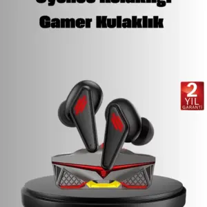 Kablosuz Bluetooth Kulaklık Düşük Gecikmeli 3D Ses ve LED Işıklı Tasarım