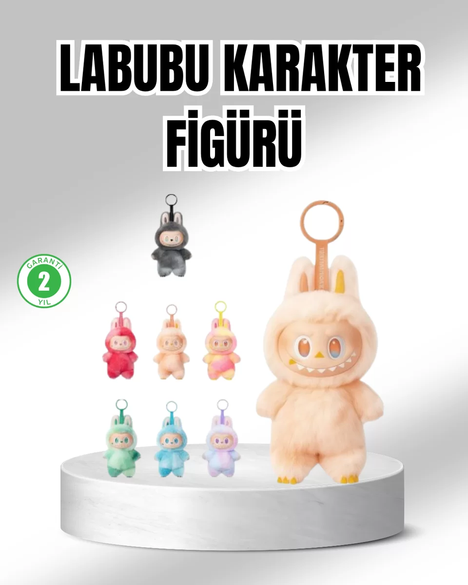Labubu Peluş Oyuncak – Koleksiyonluk Yumuşak Dekoratif Figür 20 cm 1 Labubu Peluş Oyuncak – Koleksiyonluk Yumuşak Dekoratif Figür 20 cm