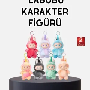 Labubu Koleksiyonluk Peluş Oyuncak – Yumuşak Kumaşlı Dekoratif Tasarım Hediyelik