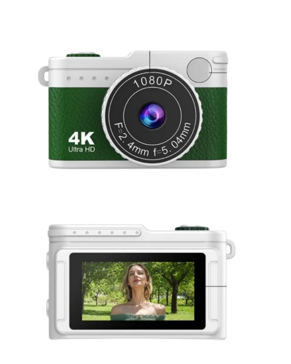 1080P HD Mini Dijital Kamera IPS Ekranlı Taşınabilir Fotoğraf Makinesi 3 1080P HD Mini Dijital Kamera IPS Ekranlı Taşınabilir Fotoğraf Makinesi - Görsel 3