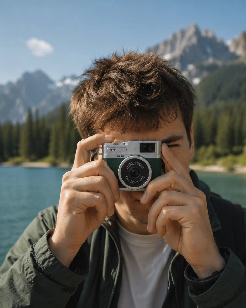 1080P HD Mini Dijital Kamera IPS Ekranlı Taşınabilir Fotoğraf Makinesi 1 1080P HD Mini Dijital Kamera IPS Ekranlı Taşınabilir Fotoğraf Makinesi