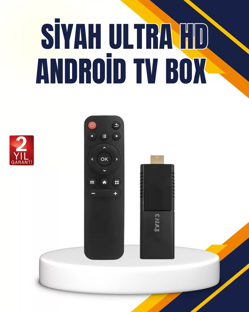 Android TV Stick 4K Ultra HD Görüntü Destekli 1 Android TV Stick 4K Ultra HD Görüntü Destekli