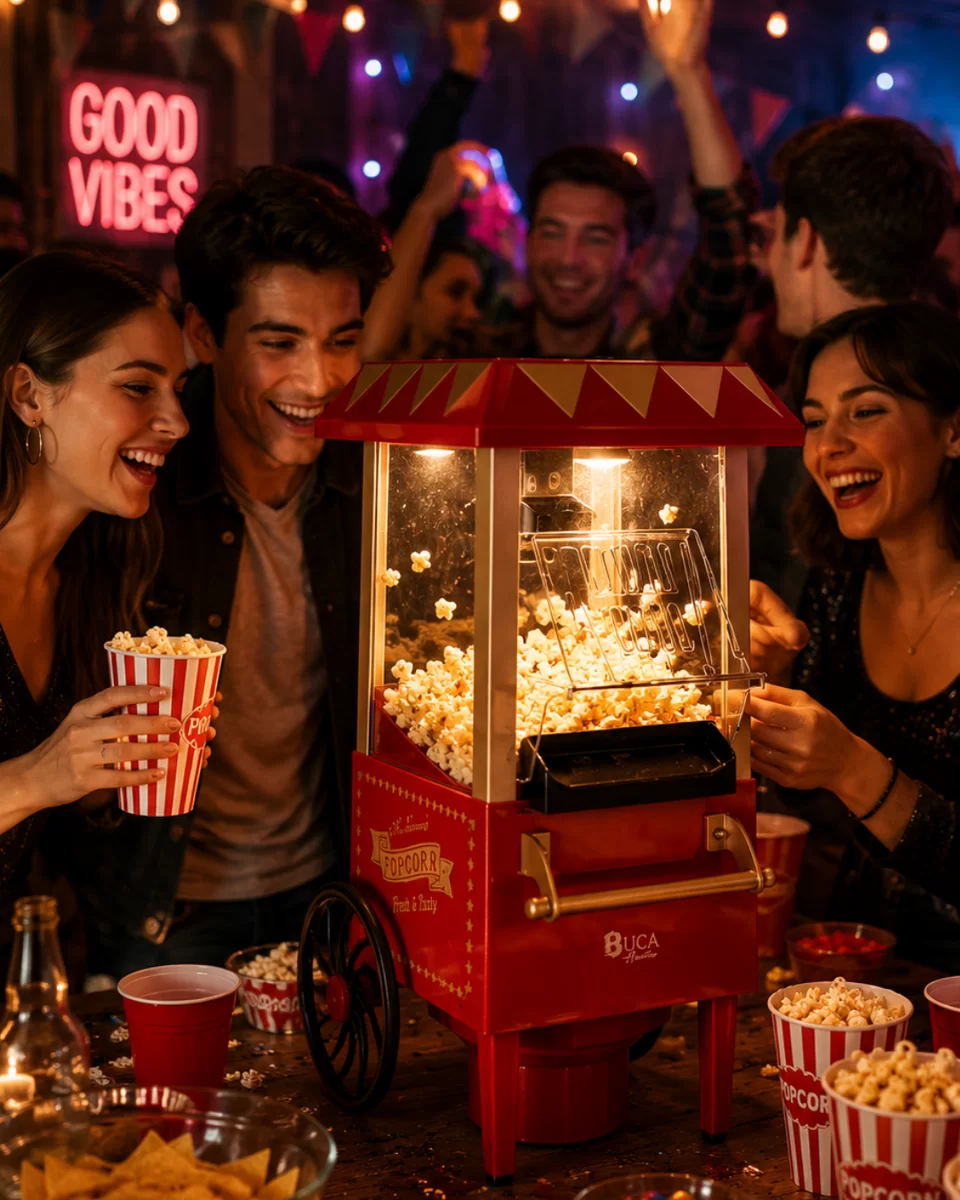 Yağsız Popcorn Makinesi Hızlı Sıcak Hava Mısır Patlatıcı Ev Tipi Kullanım 1 Yağsız Popcorn Makinesi Hızlı Sıcak Hava Mısır Patlatıcı Ev Tipi Kullanım