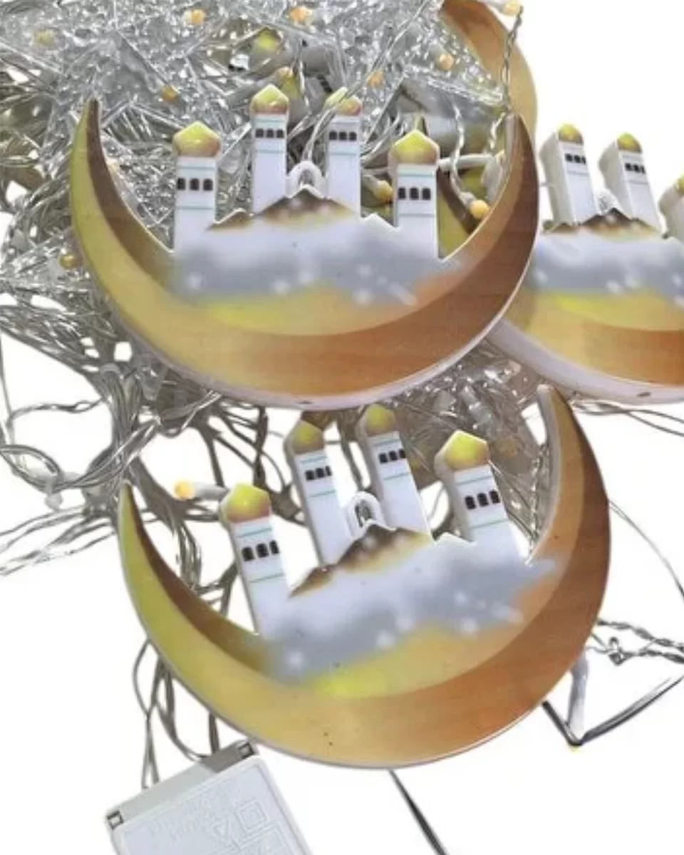 Ramazan Temalı LED Işık Hilal ve Yıldız Figürlü Dekor Lambası 4 Ramazan Temalı LED Işık Hilal ve Yıldız Figürlü Dekor Lambası - Görsel 4